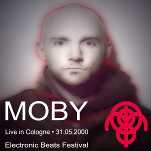 CD-Cover: MOBY: live in Cologne 31.05.2000 - Electronic Beats Festival