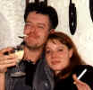 Thomas und Zita beim Ksefondue 1996.